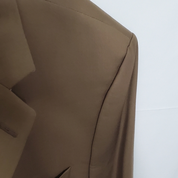 MICHAEL MICHAEL KORS Light Brown Wool Three Button Sports Coat 42 - Picture 7 of 16